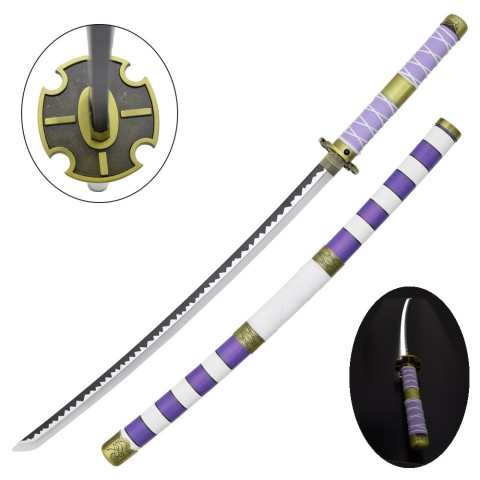 Katana ornemental One Piece Nidai Kitetsu LED