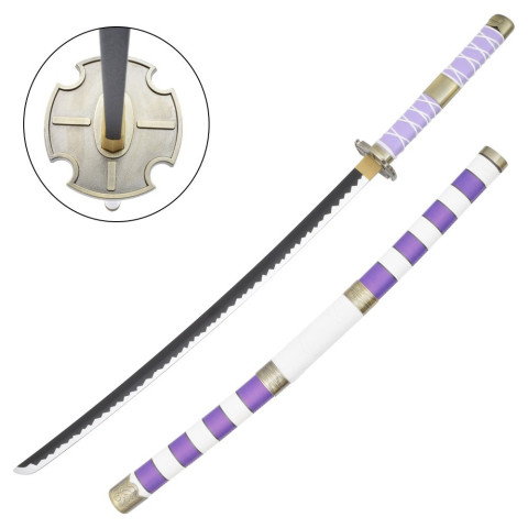 Katana ornemental One Piece – Lame bambou décorative