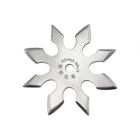 Shuriken 8 Branches Acier 420 : Précision et Élégance Assurées