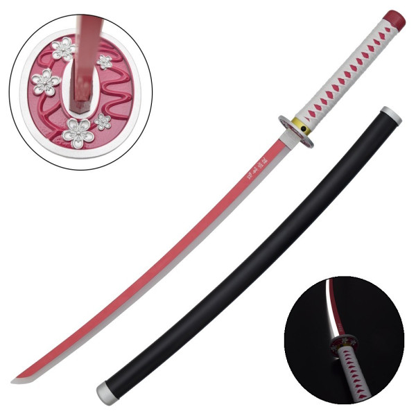 Katana ornemental LED Demon Slayer - Kanao Tsuyuri
