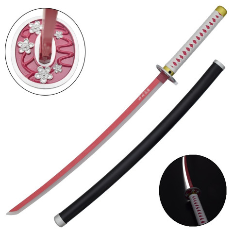 Katana ornemental Demon Slayer LED - lame décorative