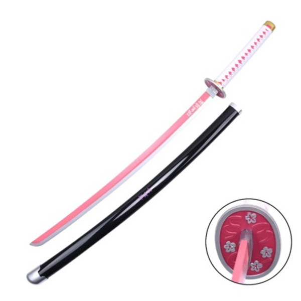 Katana Kanao Tsuyuri Demon Slayer lame bambou 98 cm