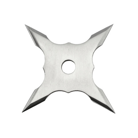 Shuriken 4 Branches Acier 420 : Précision et Durabilité Optimales