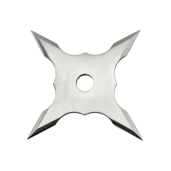 Shuriken 4 Branches Acier 420 : Précision et Durabilité Optimales