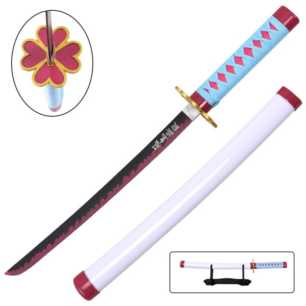 Mini katana Mitsuri Kanroji en bambou – Demon Slayer