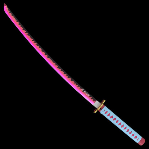 Katana LED Mitsuri Kanroji Demon Slayer – Bambou 98 cm