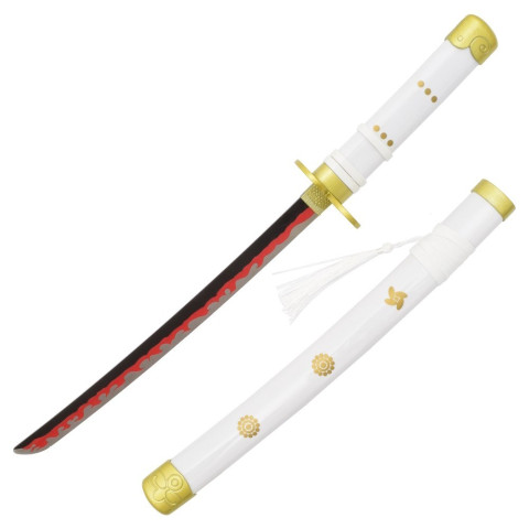 Mini Katana Enma Zoro One Piece décoratif avec support
