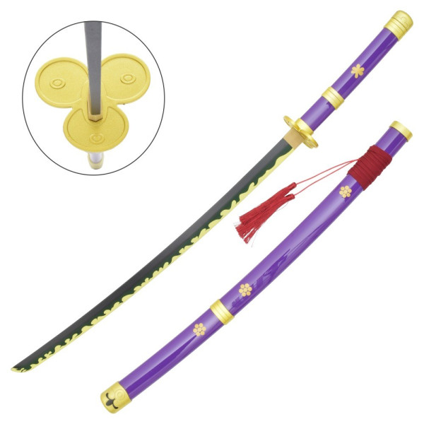 Katana ornemental lame bambou inspiré Enma One Piece