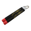 Nunchaku Noir en Mousse : Entraînement Sûr et Léger, 30 cm