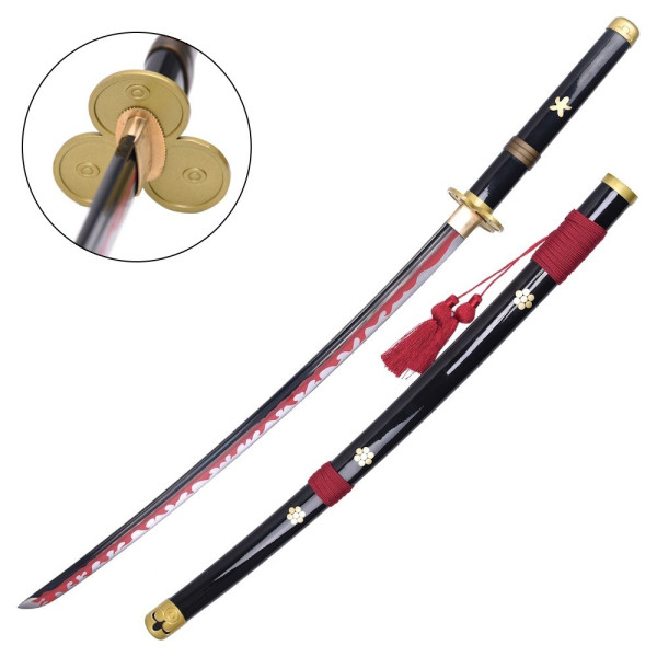 Katana ornemental Enma Zoro One Piece - fait main déco