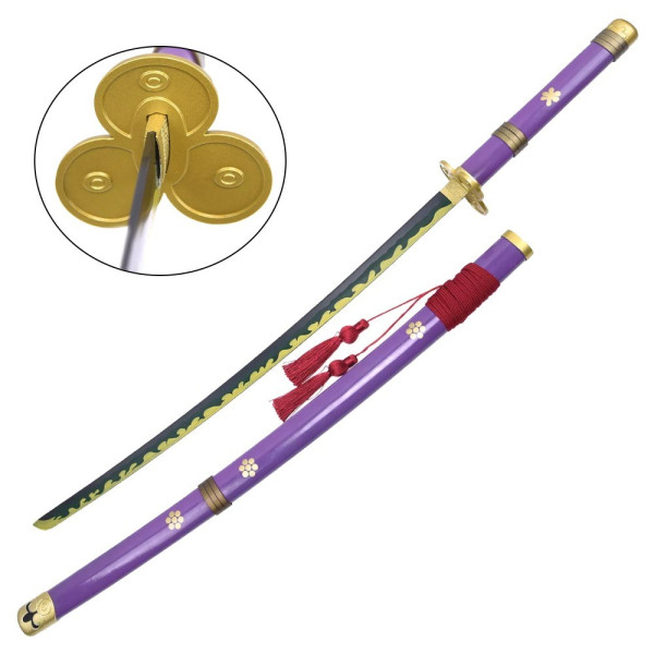 Katana ornemental Enma Zoro One Piece - lame décorative