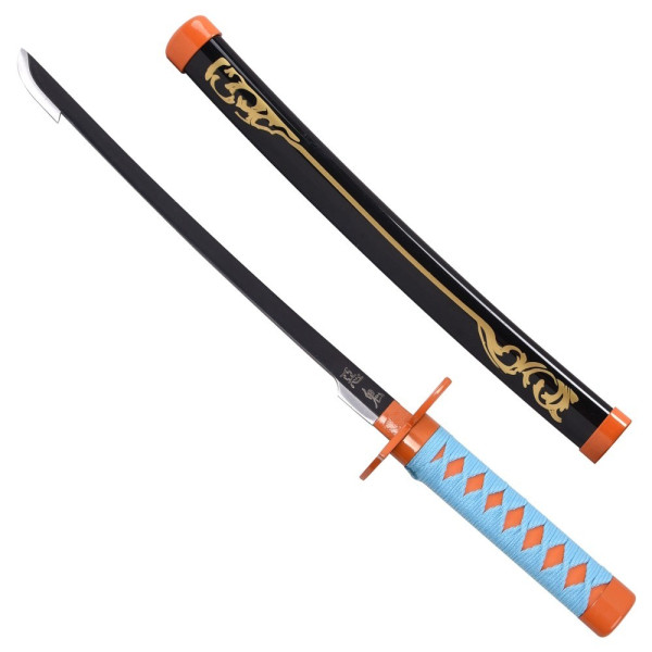 Mini katana Shinobu Kochou en bambou, replica Demon Slayer
