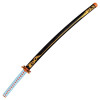 Katana ornemental Shinobu Kochou - acier carbone déco