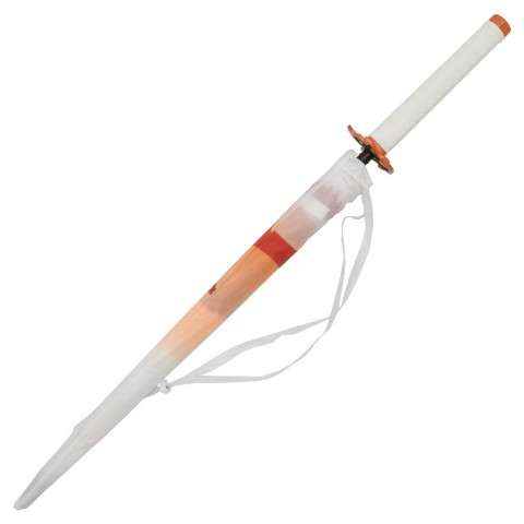 Parapluie Katana Rengoku - Demon Slayer, manche bois