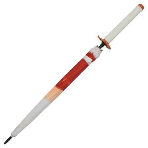 Parapluie Katana Rengoku - Demon Slayer, manche bois
