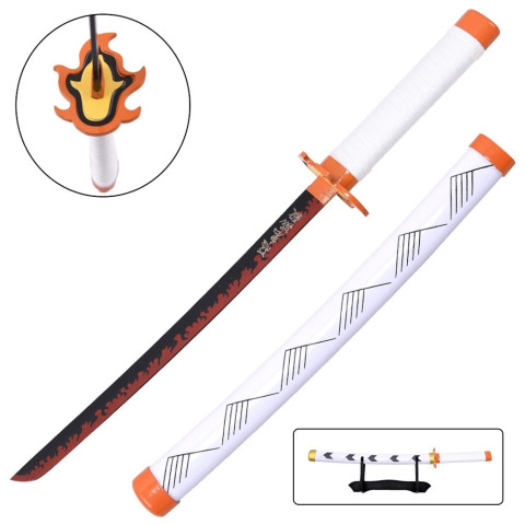 Mini Katana Ornemental Rengoku - Bambou Demon Slayer