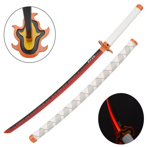 Katana ornemental LED Rengoku - version Bamboo