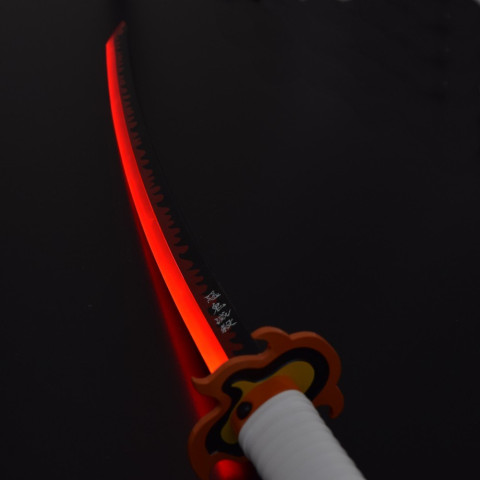 Katana ornemental LED Rengoku - version Bamboo