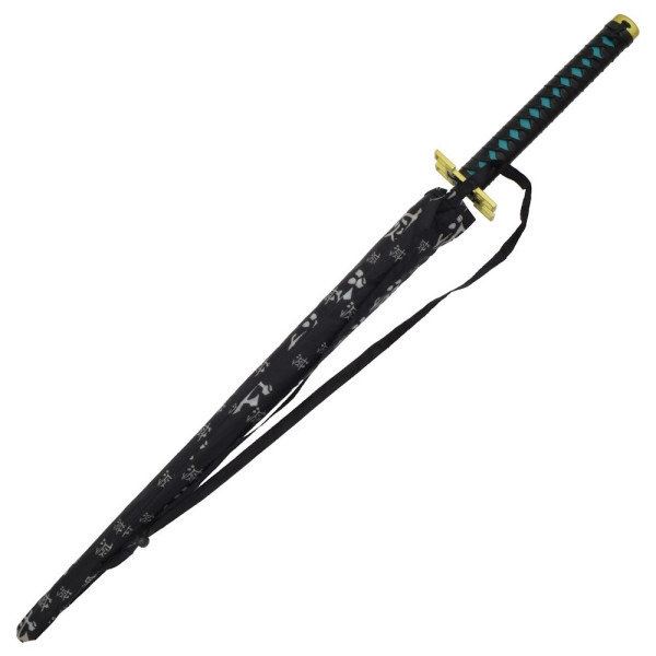 Parapluie manche katana style Demon Slayer décoratif