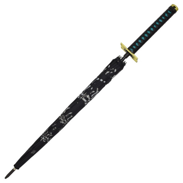 Parapluie manche katana style Demon Slayer décoratif