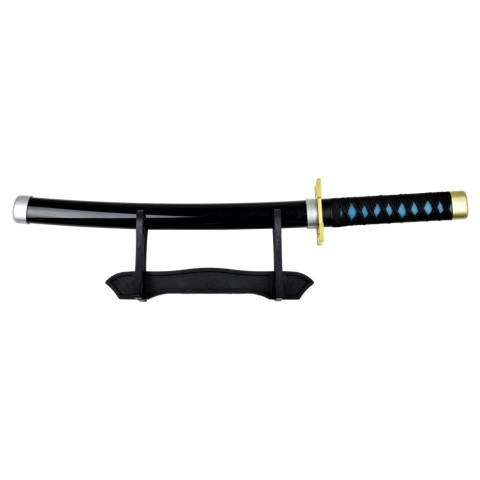 Mini Katana ornemental Demon Slayer - lame bambou déco