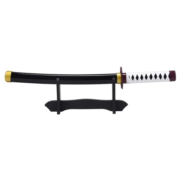 Mini katana Giyu Tomioka en bambou, idéal collection