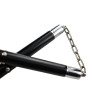 Nunchaku Noir en Bois : Précision et Durabilité Inégalées