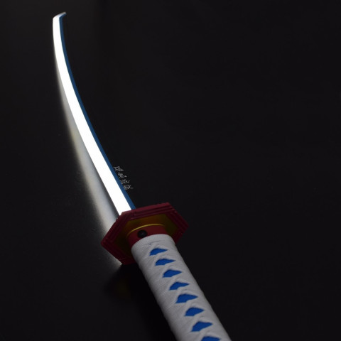 Katana ornemental LED Demon Slayer - Giyu Tomioka