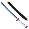 Mini katana Giyu Tomioka Demon Slayer – déco bambou 43 cm