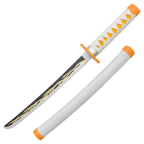 Mini Katana Zenitsu Demon Slayer - Lame Bambou Décorative