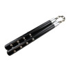 Nunchaku Noir en Bois : Précision et Durabilité Inégalées