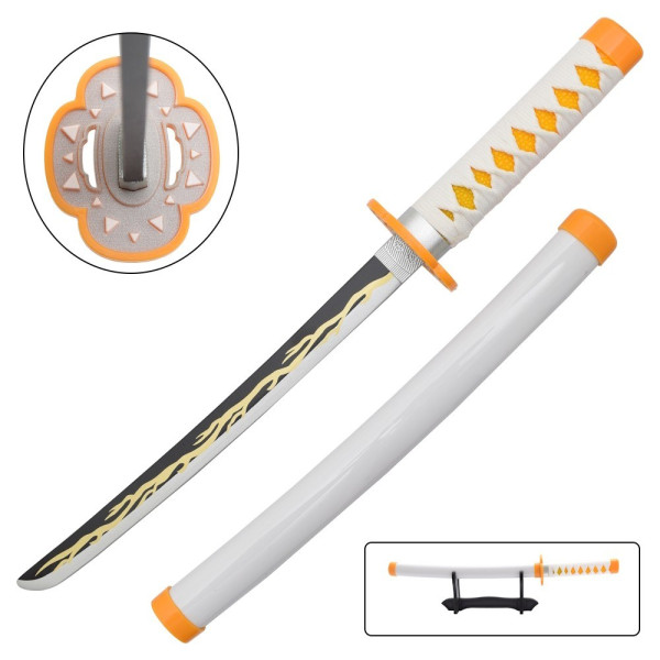 Mini Katana Zenitsu Demon Slayer - Lame Bambou Décorative