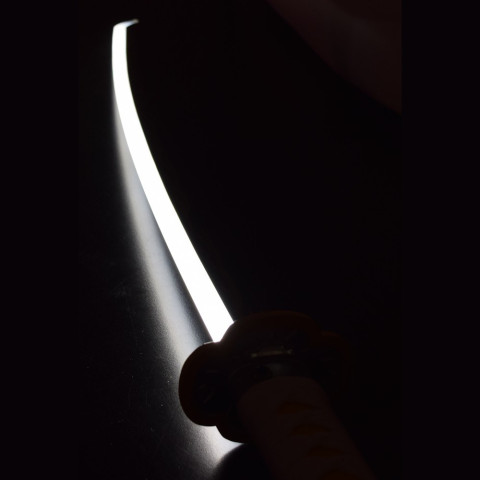 Katana ornemental LED Zenitsu - Demon Slayer, bambou