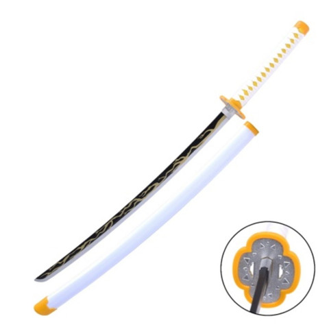 Katana ornemental Zenitsu - lame bambou décorative