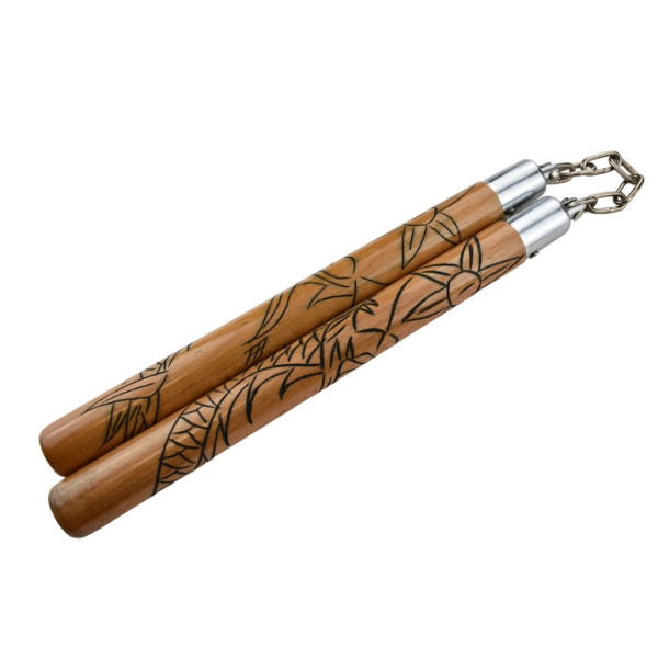 Nunchaku NS14 en Hêtre : Précision et Tradition Martial