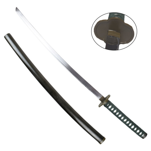 Katana ornemental Touken Ranbu - lame acier décorative