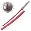 Katana ornemental Murasama - lame rouge décorative
