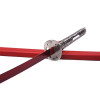 Katana ornemental Murasama - lame rouge décorative