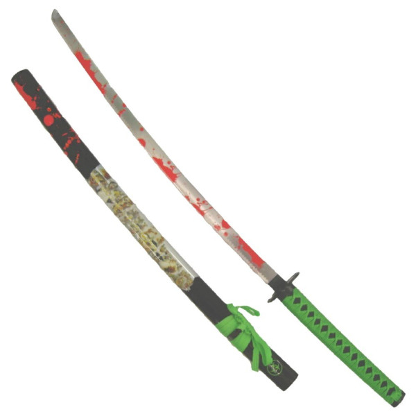 Katana ornemental Biohazard - lame décorative