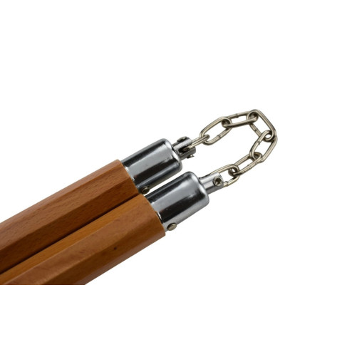 Nunchaku en Hêtre : Précision et Durabilité pour Experts