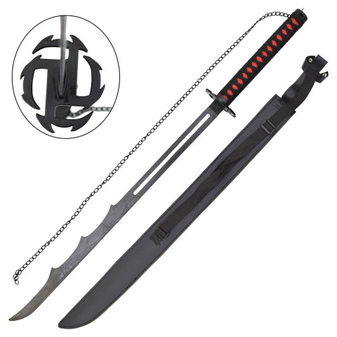 Katana ornemental Tensa Zangetsu Bleach - Lame décorative