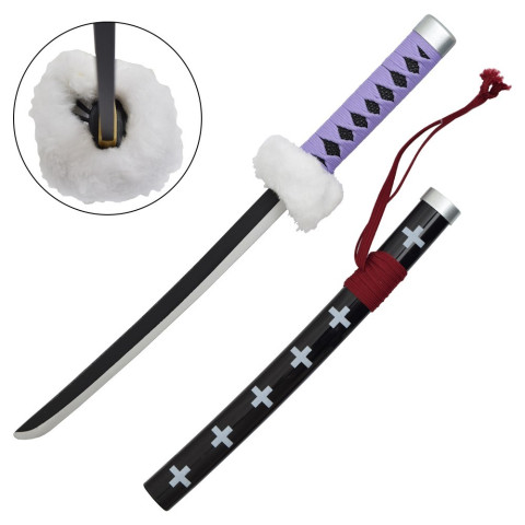 Mini Katana One Piece - Lame Bambou Décorative