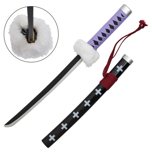 Mini Katana One Piece - Lame Bambou Décorative