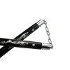 Nunchaku en Hêtre Noir : Précision et Style Dragon Unique