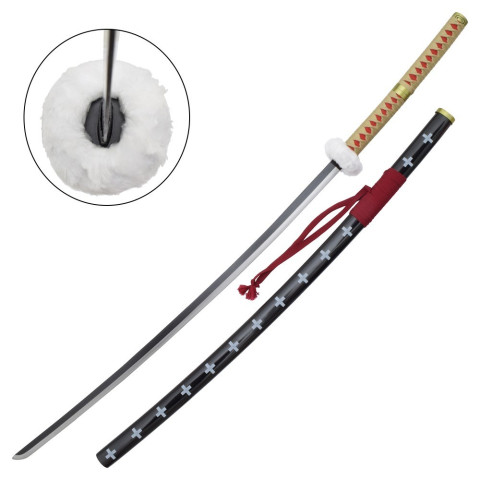 Katana ornemental Nodachi style One Piece - décoratif