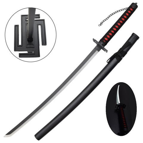 Katana ornemental LED Zangetsu Bleach - version Bambou