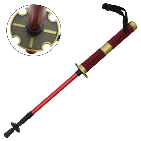 Bâton de trekking poignée Katana One Piece aluminium