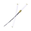 Katana Kenpachi Zaraki Bleach – réplique déco acier 111 cm