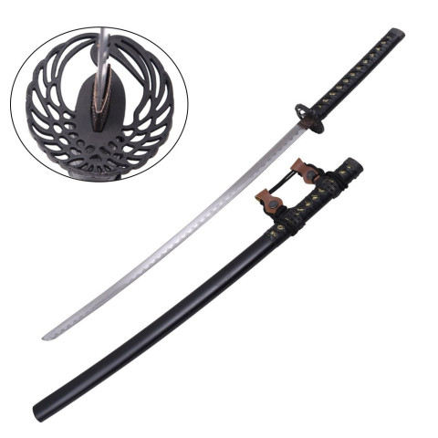 Katana ornemental lame acier non affûtée décoratif