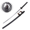 Katana ornemental lame acier non affûtée décoratif